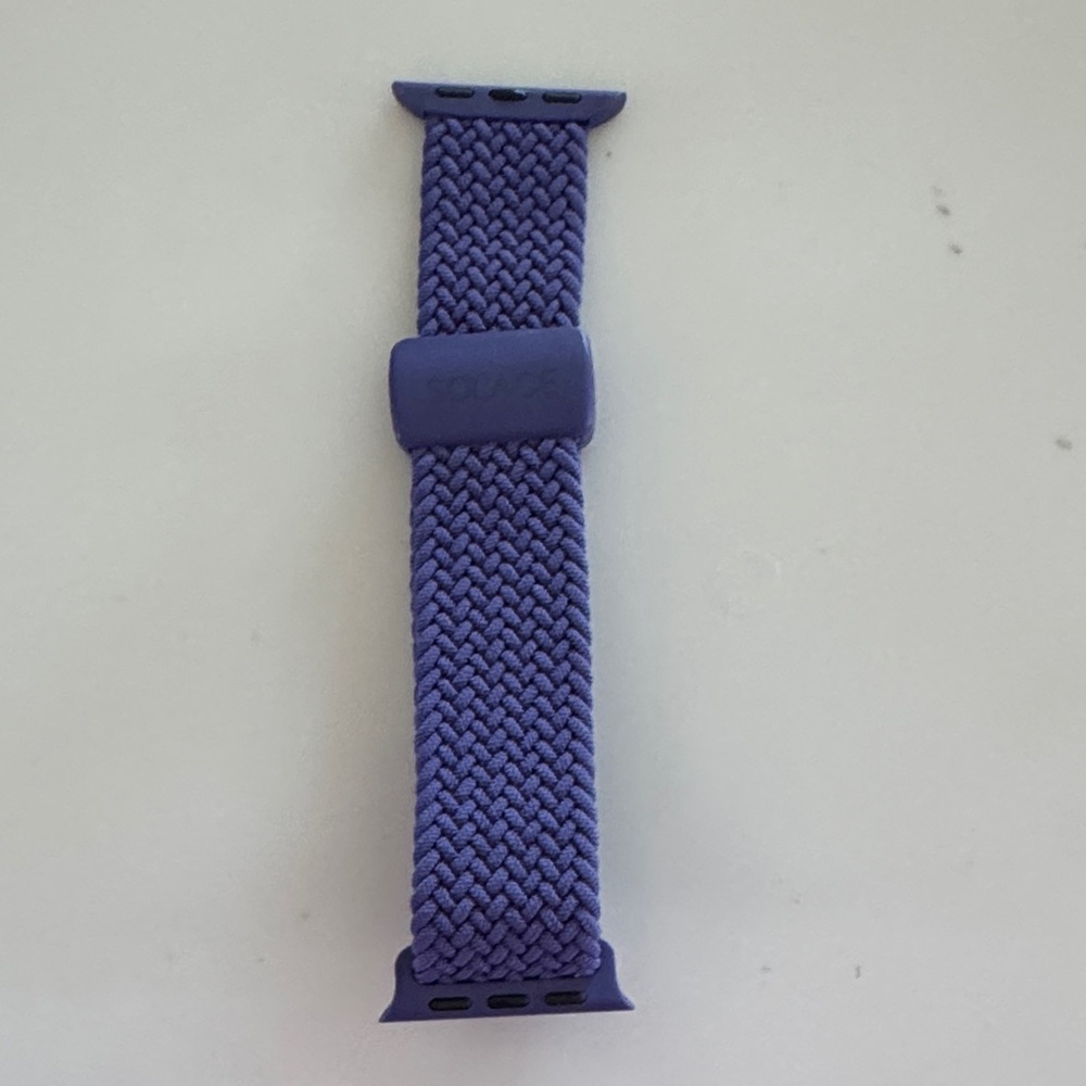 NWOT Braided Sport Watch Band - Purple